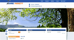 Desktop Screenshot of ambeparkett.com